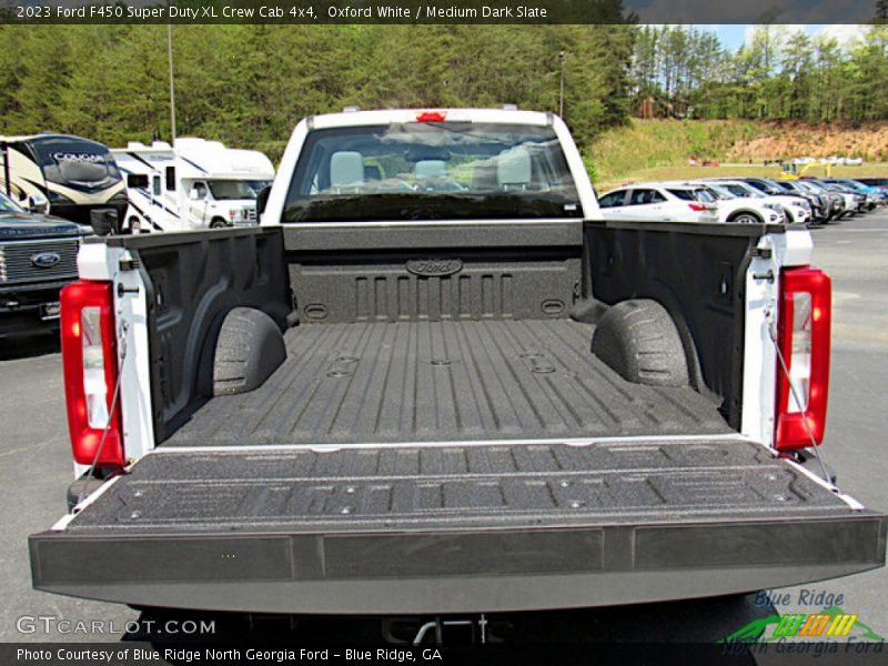 Oxford White / Medium Dark Slate 2023 Ford F450 Super Duty XL Crew Cab 4x4