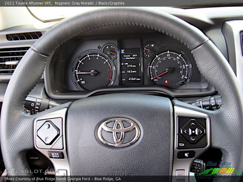 Magnetic Gray Metallic / Black/Graphite 2021 Toyota 4Runner SR5