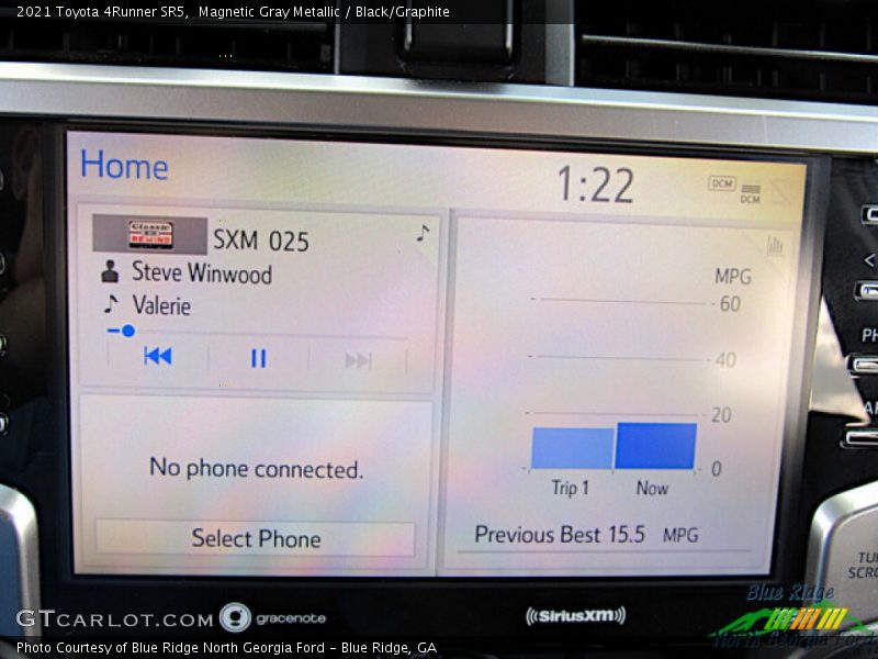 Magnetic Gray Metallic / Black/Graphite 2021 Toyota 4Runner SR5