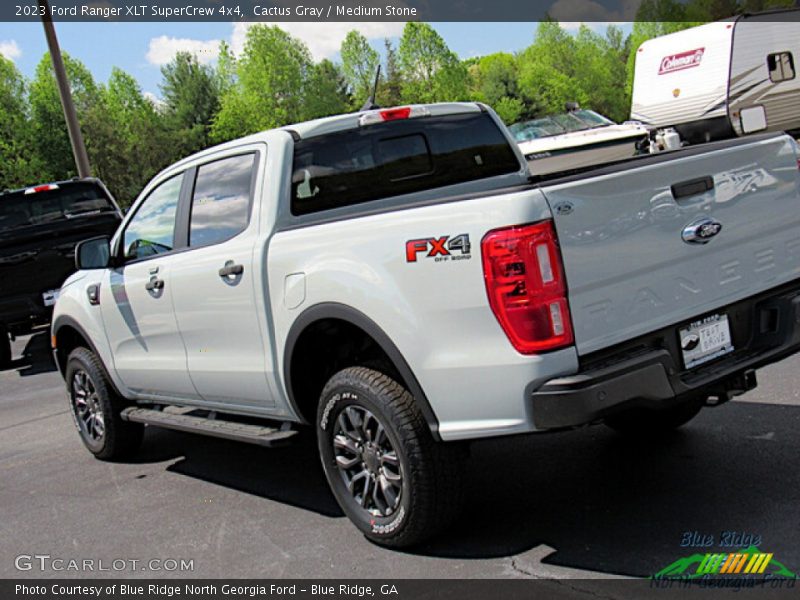 Cactus Gray / Medium Stone 2023 Ford Ranger XLT SuperCrew 4x4
