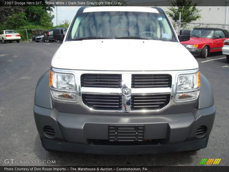 Stone White / Dark Slate Gray/Light Slate Gray 2007 Dodge Nitro SXT