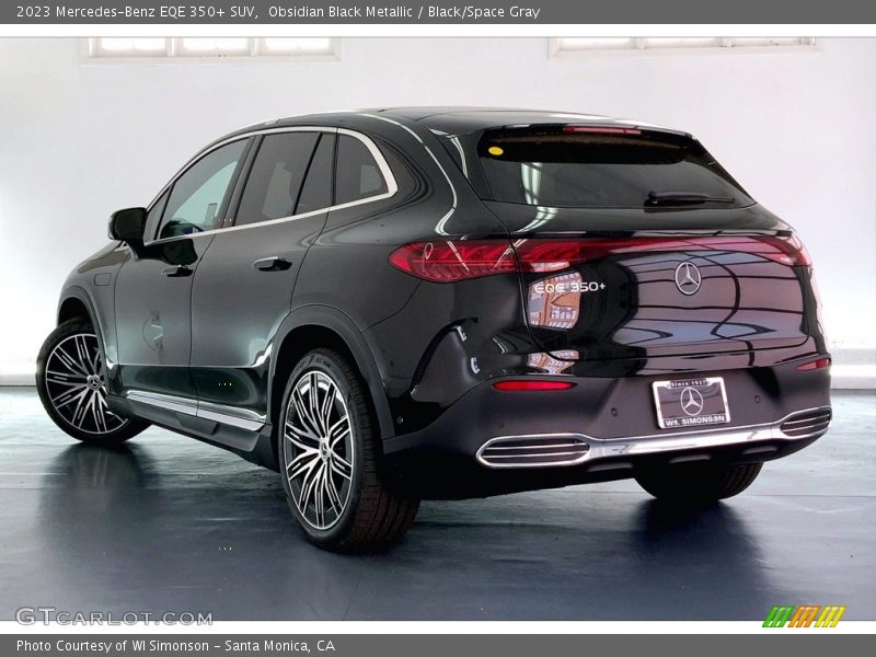Obsidian Black Metallic / Black/Space Gray 2023 Mercedes-Benz EQE 350+ SUV
