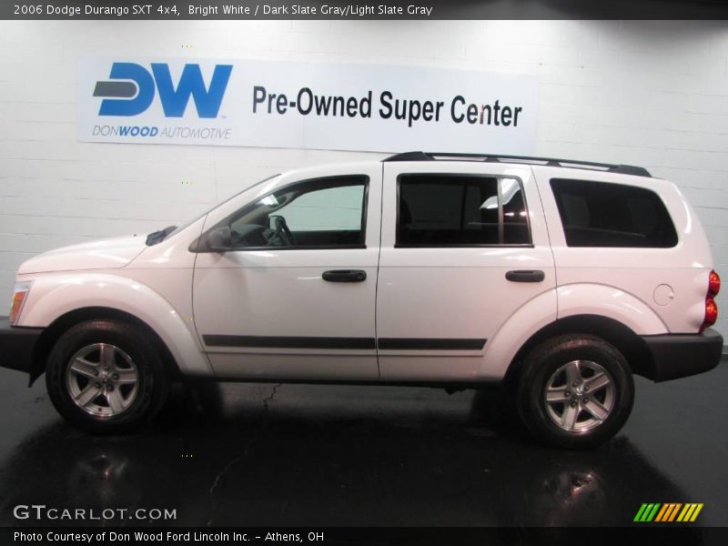Bright White / Dark Slate Gray/Light Slate Gray 2006 Dodge Durango SXT 4x4