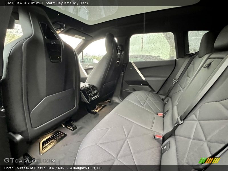 Storm Bay Metallic / Black 2023 BMW iX xDrive50