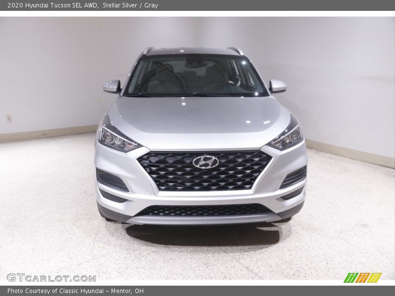Stellar Silver / Gray 2020 Hyundai Tucson SEL AWD
