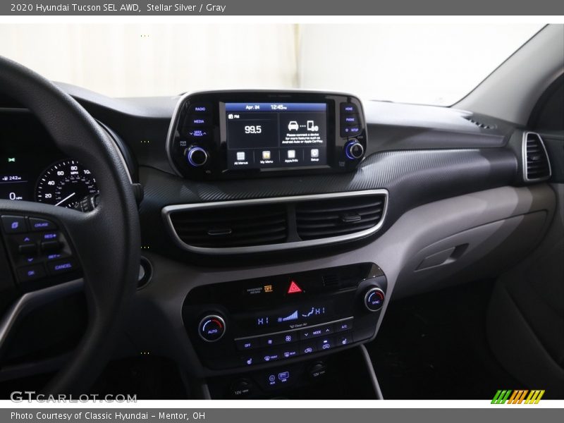 Stellar Silver / Gray 2020 Hyundai Tucson SEL AWD