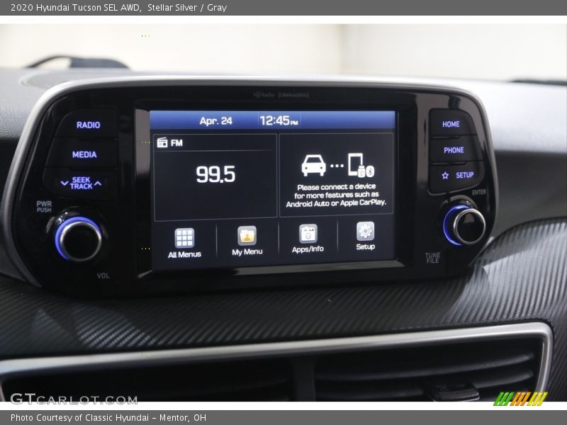 Stellar Silver / Gray 2020 Hyundai Tucson SEL AWD