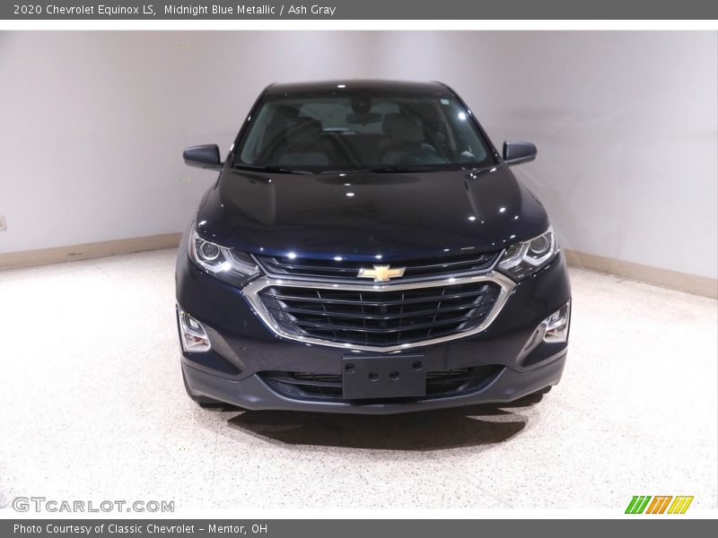 Midnight Blue Metallic / Ash Gray 2020 Chevrolet Equinox LS