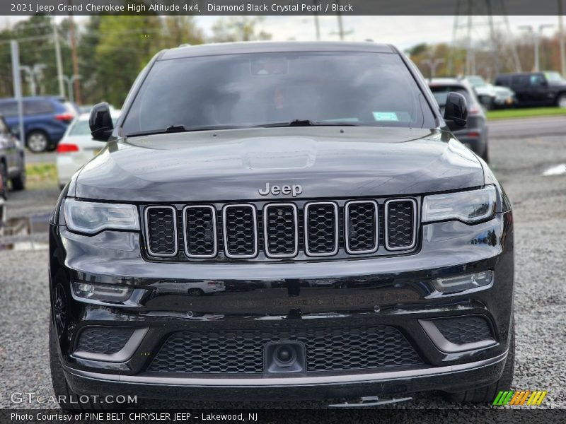 Diamond Black Crystal Pearl / Black 2021 Jeep Grand Cherokee High Altitude 4x4
