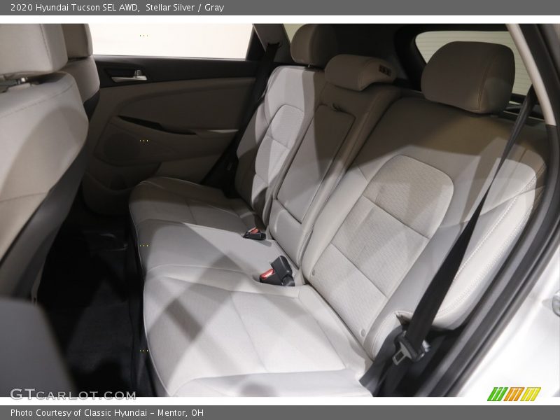 Stellar Silver / Gray 2020 Hyundai Tucson SEL AWD