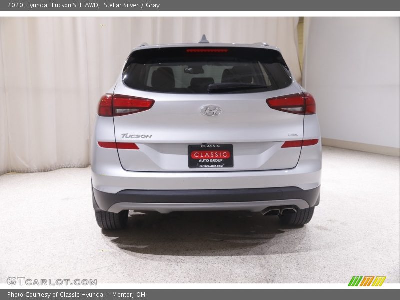 Stellar Silver / Gray 2020 Hyundai Tucson SEL AWD