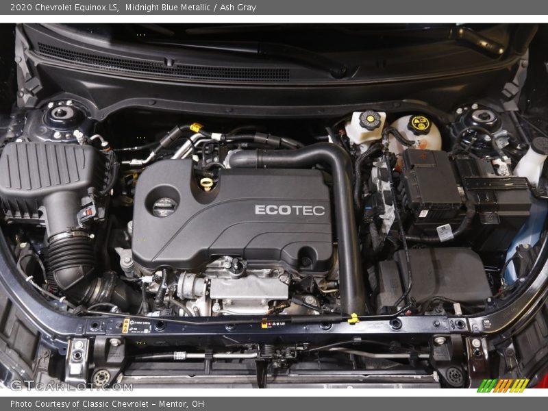 Midnight Blue Metallic / Ash Gray 2020 Chevrolet Equinox LS