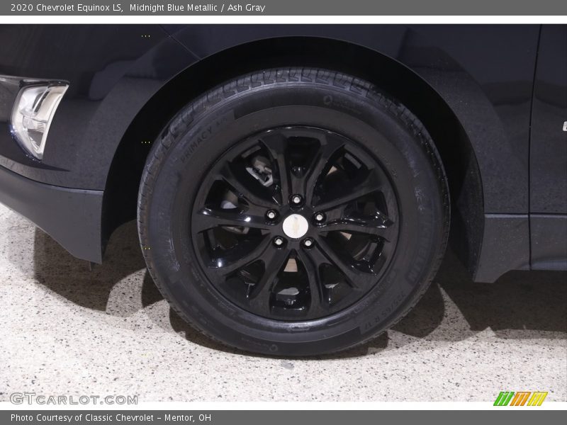 Midnight Blue Metallic / Ash Gray 2020 Chevrolet Equinox LS