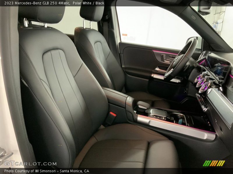 Front Seat of 2023 GLB 250 4Matic