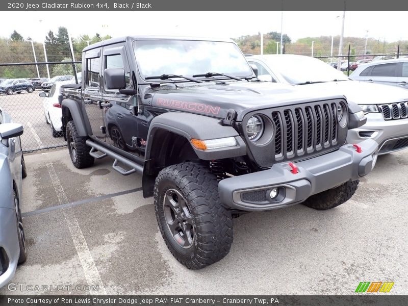 Black / Black 2020 Jeep Gladiator Rubicon 4x4