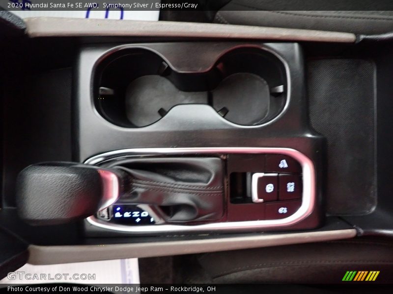 Symphony Silver / Espresso/Gray 2020 Hyundai Santa Fe SE AWD