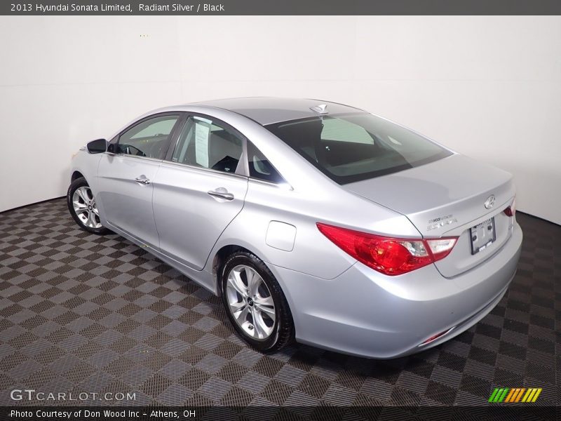 Radiant Silver / Black 2013 Hyundai Sonata Limited