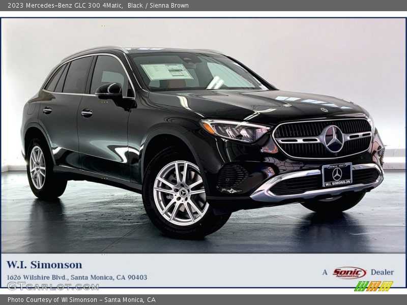 Black / Sienna Brown 2023 Mercedes-Benz GLC 300 4Matic