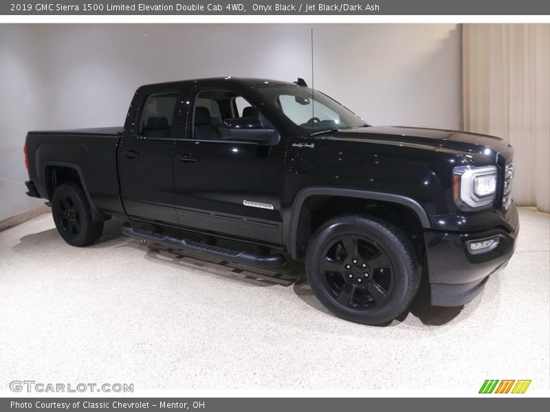 Onyx Black / Jet Black/Dark Ash 2019 GMC Sierra 1500 Limited Elevation Double Cab 4WD