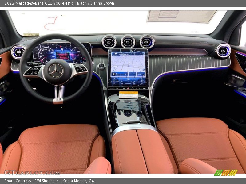 Black / Sienna Brown 2023 Mercedes-Benz GLC 300 4Matic