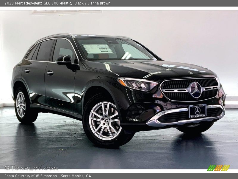 Black / Sienna Brown 2023 Mercedes-Benz GLC 300 4Matic