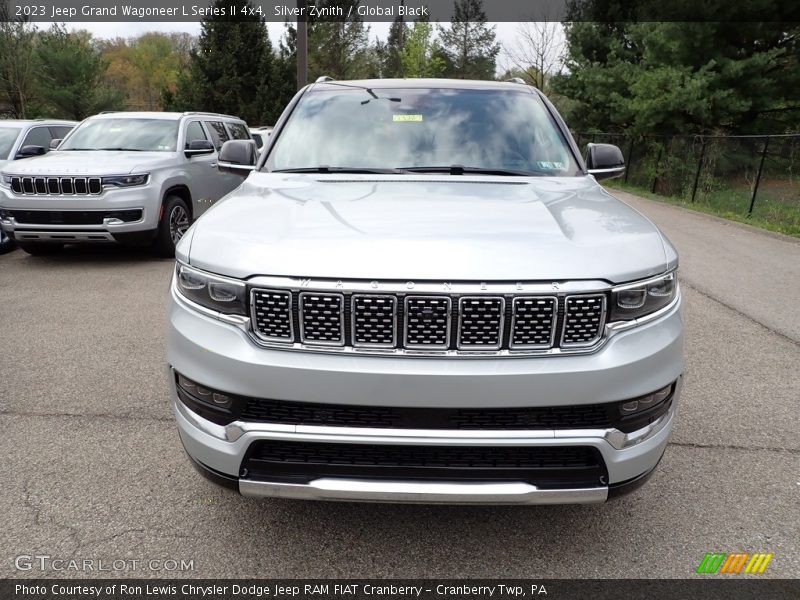 Silver Zynith / Global Black 2023 Jeep Grand Wagoneer L Series II 4x4