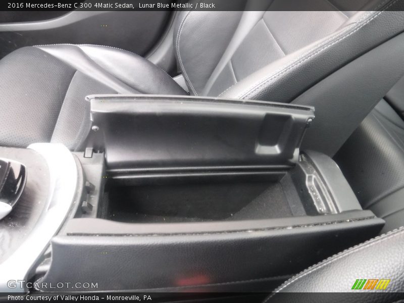 Lunar Blue Metallic / Black 2016 Mercedes-Benz C 300 4Matic Sedan