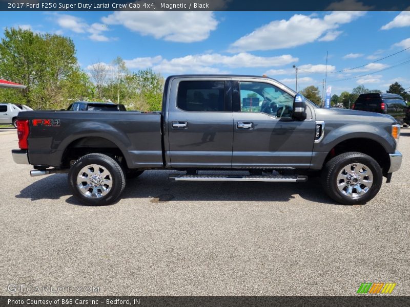 Magnetic / Black 2017 Ford F250 Super Duty Lariat Crew Cab 4x4