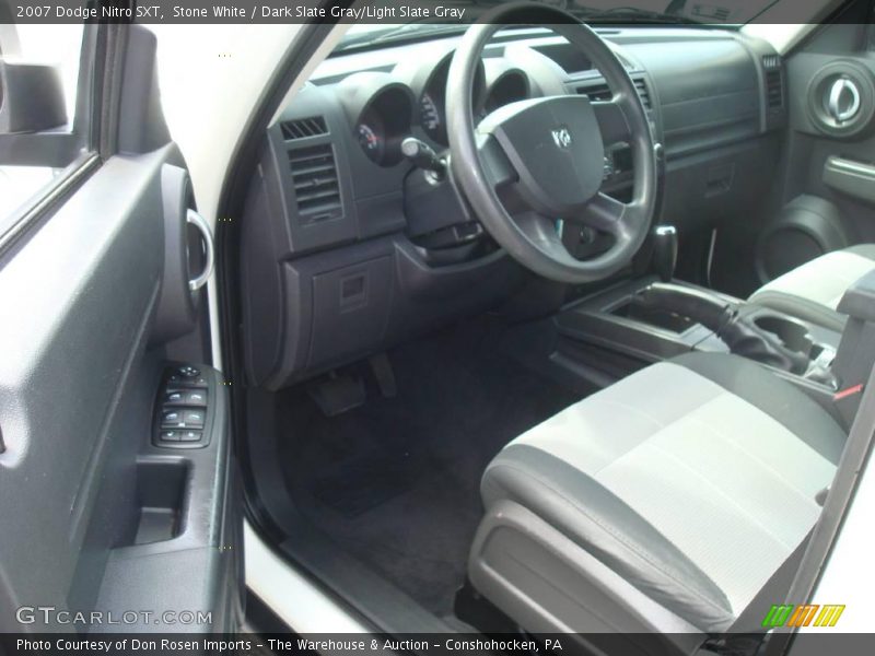 Stone White / Dark Slate Gray/Light Slate Gray 2007 Dodge Nitro SXT