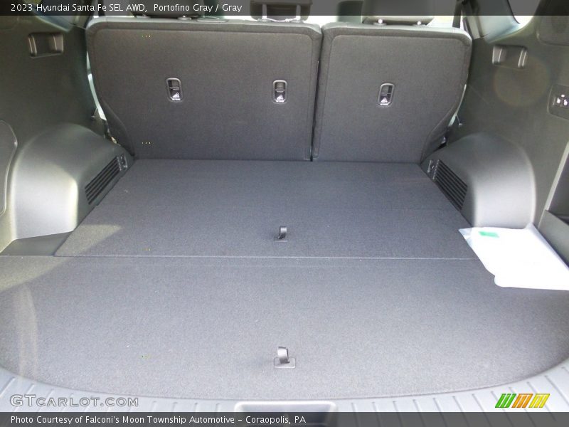 Portofino Gray / Gray 2023 Hyundai Santa Fe SEL AWD