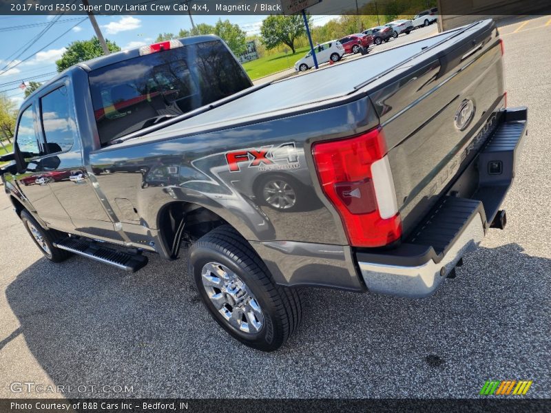 Magnetic / Black 2017 Ford F250 Super Duty Lariat Crew Cab 4x4