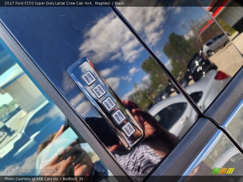 Magnetic / Black 2017 Ford F250 Super Duty Lariat Crew Cab 4x4