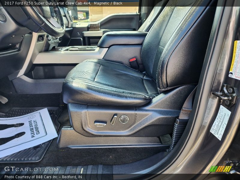 Magnetic / Black 2017 Ford F250 Super Duty Lariat Crew Cab 4x4