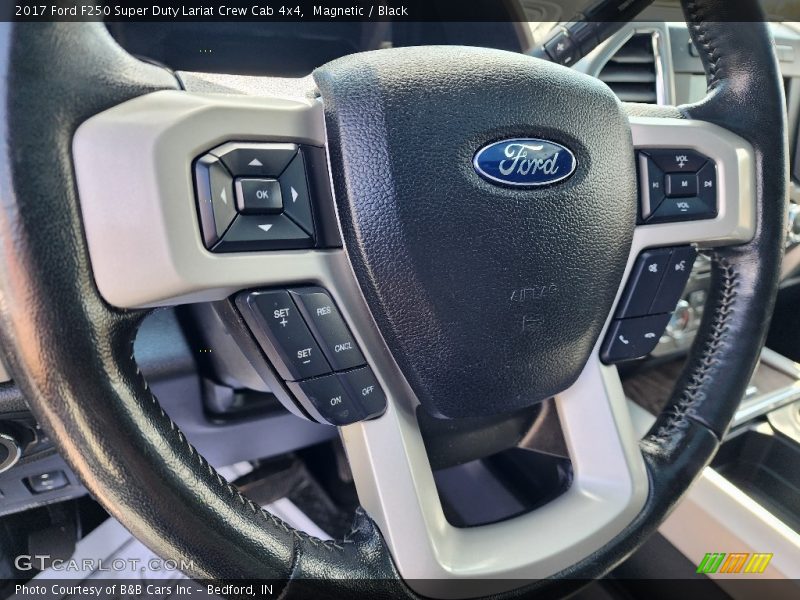 Magnetic / Black 2017 Ford F250 Super Duty Lariat Crew Cab 4x4