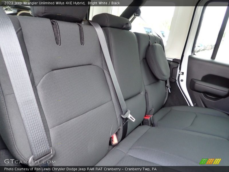 Bright White / Black 2023 Jeep Wrangler Unlimited Willys 4XE Hybrid