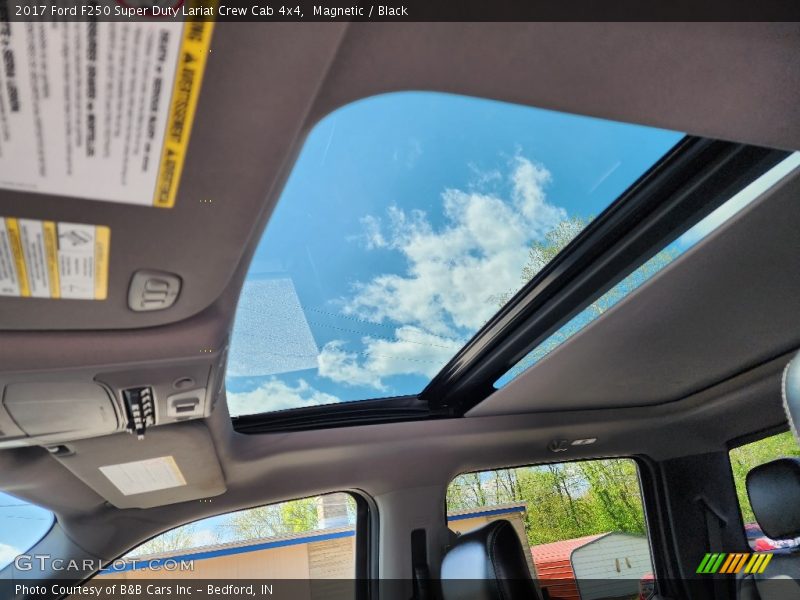 Magnetic / Black 2017 Ford F250 Super Duty Lariat Crew Cab 4x4