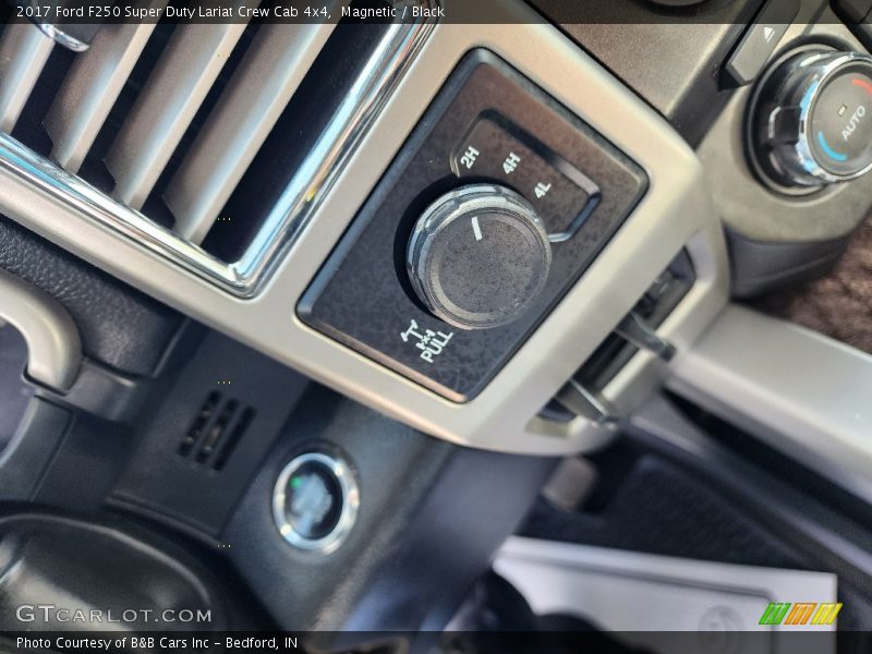 Magnetic / Black 2017 Ford F250 Super Duty Lariat Crew Cab 4x4