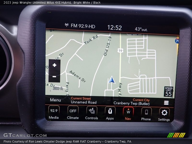 Bright White / Black 2023 Jeep Wrangler Unlimited Willys 4XE Hybrid