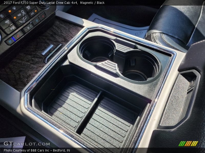 Magnetic / Black 2017 Ford F250 Super Duty Lariat Crew Cab 4x4