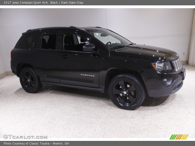Black / Dark Slate Gray 2017 Jeep Compass Sport 4x4