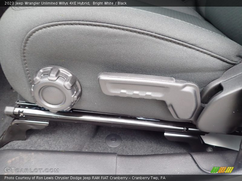 Bright White / Black 2023 Jeep Wrangler Unlimited Willys 4XE Hybrid
