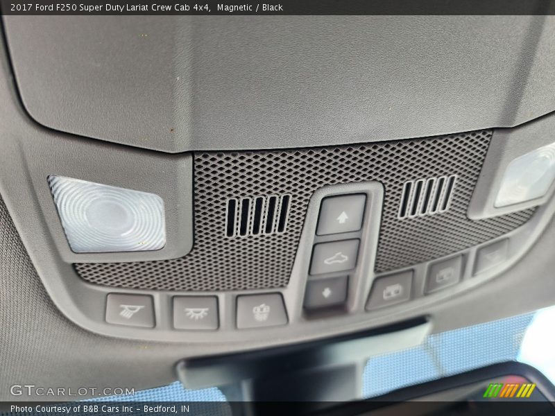 Magnetic / Black 2017 Ford F250 Super Duty Lariat Crew Cab 4x4