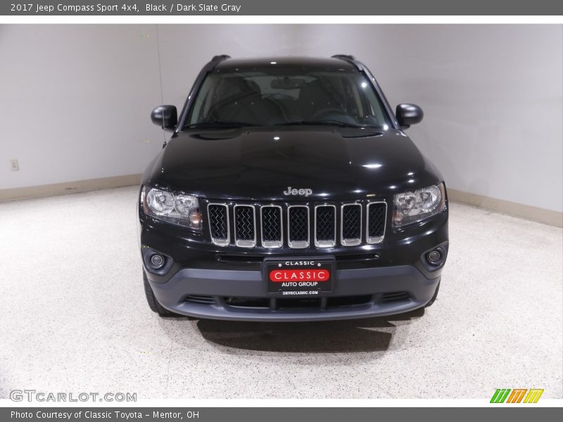 Black / Dark Slate Gray 2017 Jeep Compass Sport 4x4