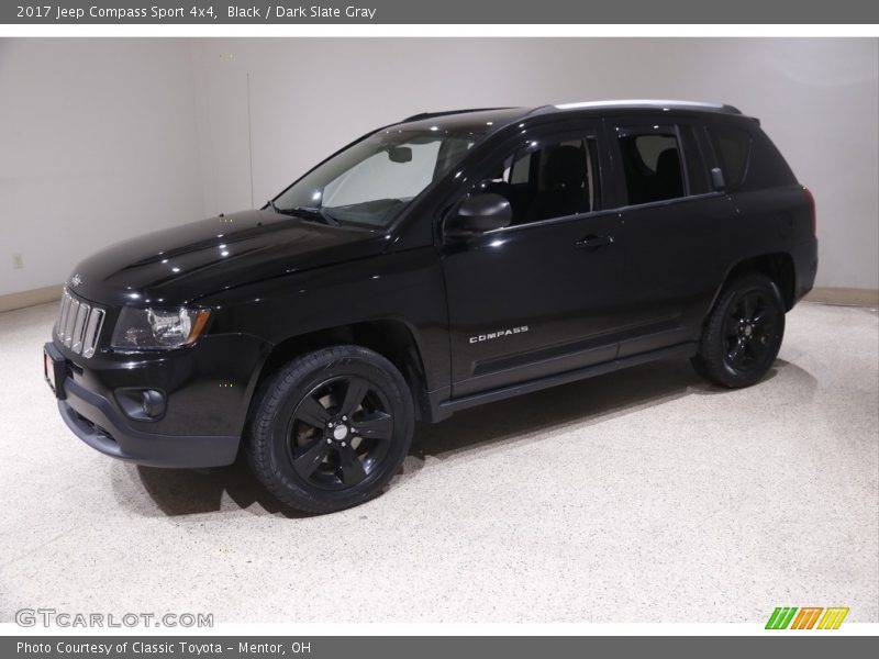 Black / Dark Slate Gray 2017 Jeep Compass Sport 4x4