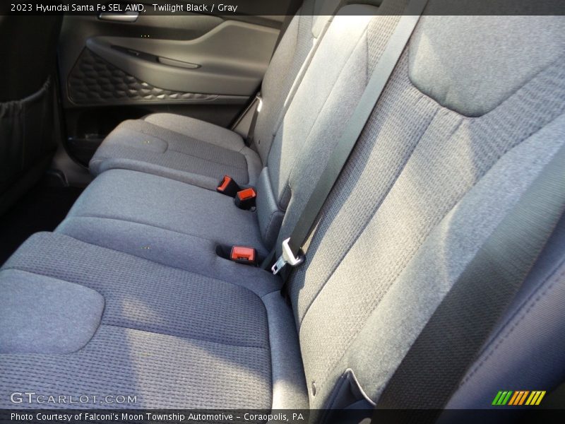 Twilight Black / Gray 2023 Hyundai Santa Fe SEL AWD