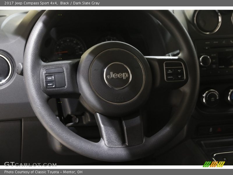 Black / Dark Slate Gray 2017 Jeep Compass Sport 4x4