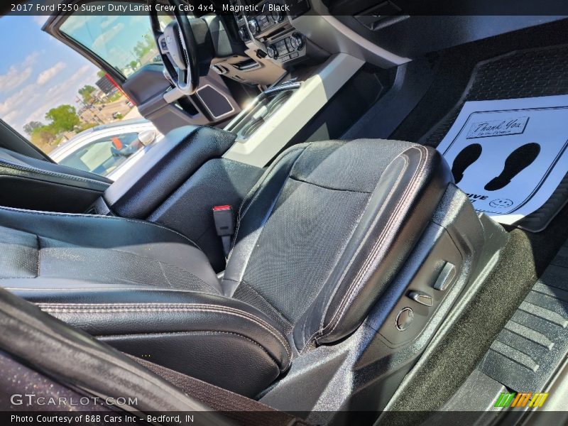 Magnetic / Black 2017 Ford F250 Super Duty Lariat Crew Cab 4x4