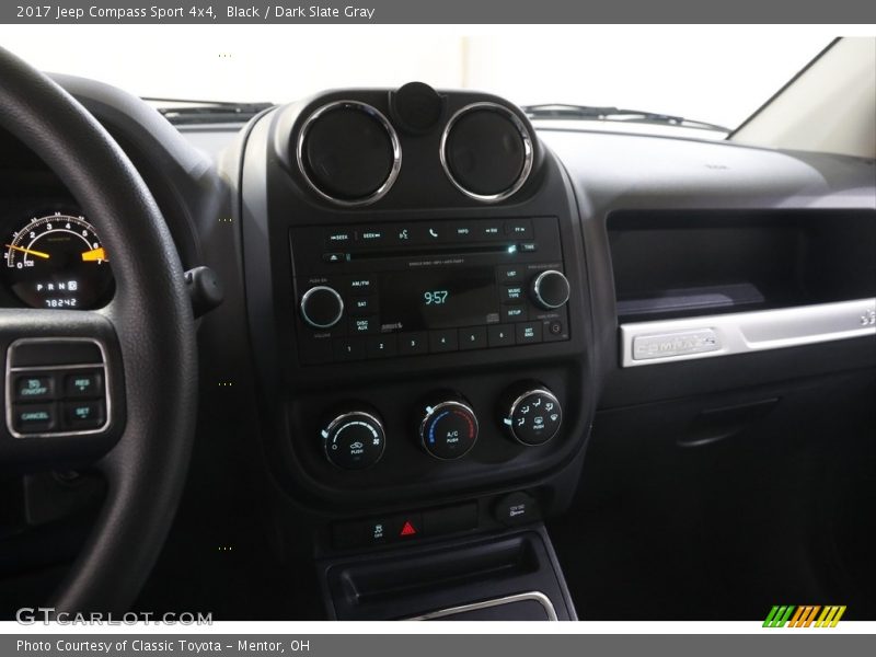 Black / Dark Slate Gray 2017 Jeep Compass Sport 4x4