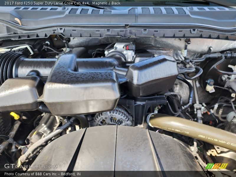 Magnetic / Black 2017 Ford F250 Super Duty Lariat Crew Cab 4x4