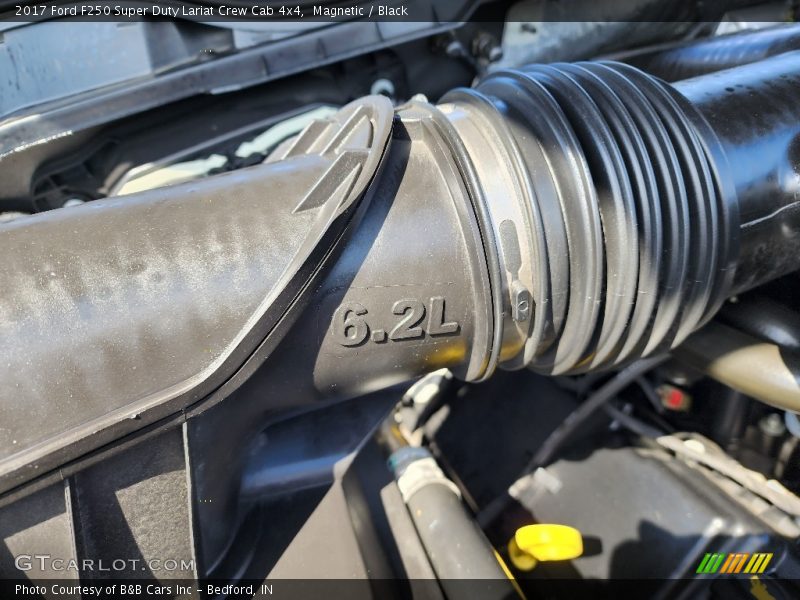 Magnetic / Black 2017 Ford F250 Super Duty Lariat Crew Cab 4x4